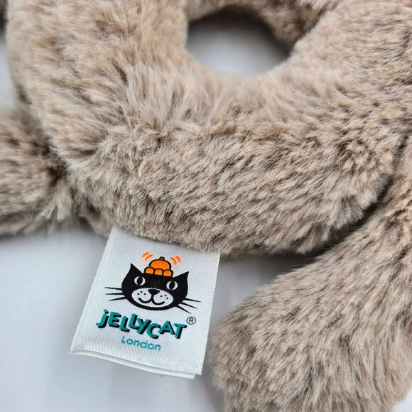 Jellycat Bashful Bunny Rabbit Plush Rattle Ring Grabber Lovey Baby Toy Read - Picture 6 of 9